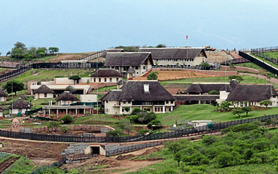 Outrageous. Nkandla to be decked out with marble Shaka Zulu statues and Swarovski mosaic tiles