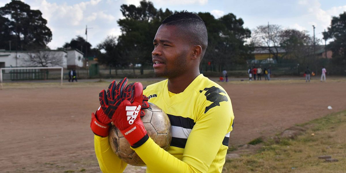 Phuti Lekoloane is South Africa's first openly gay male soccer player
